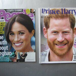 Prince Harry People Royals The Truth About Megan Lot of 2 Magazines 2019, 2022